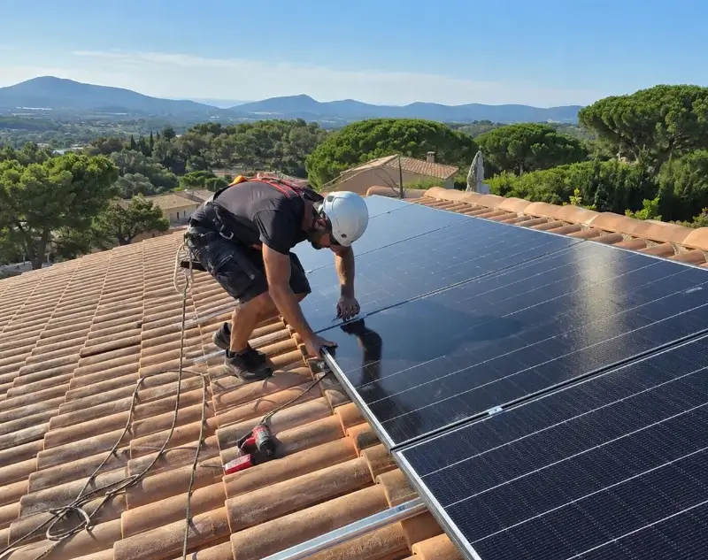 Installateur panneaux solaires Limerzel — pose photovoltaïque sur toiture